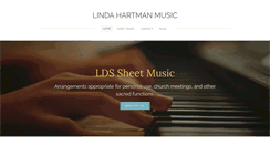 Desktop Screenshot of lindahartmanmusic.com